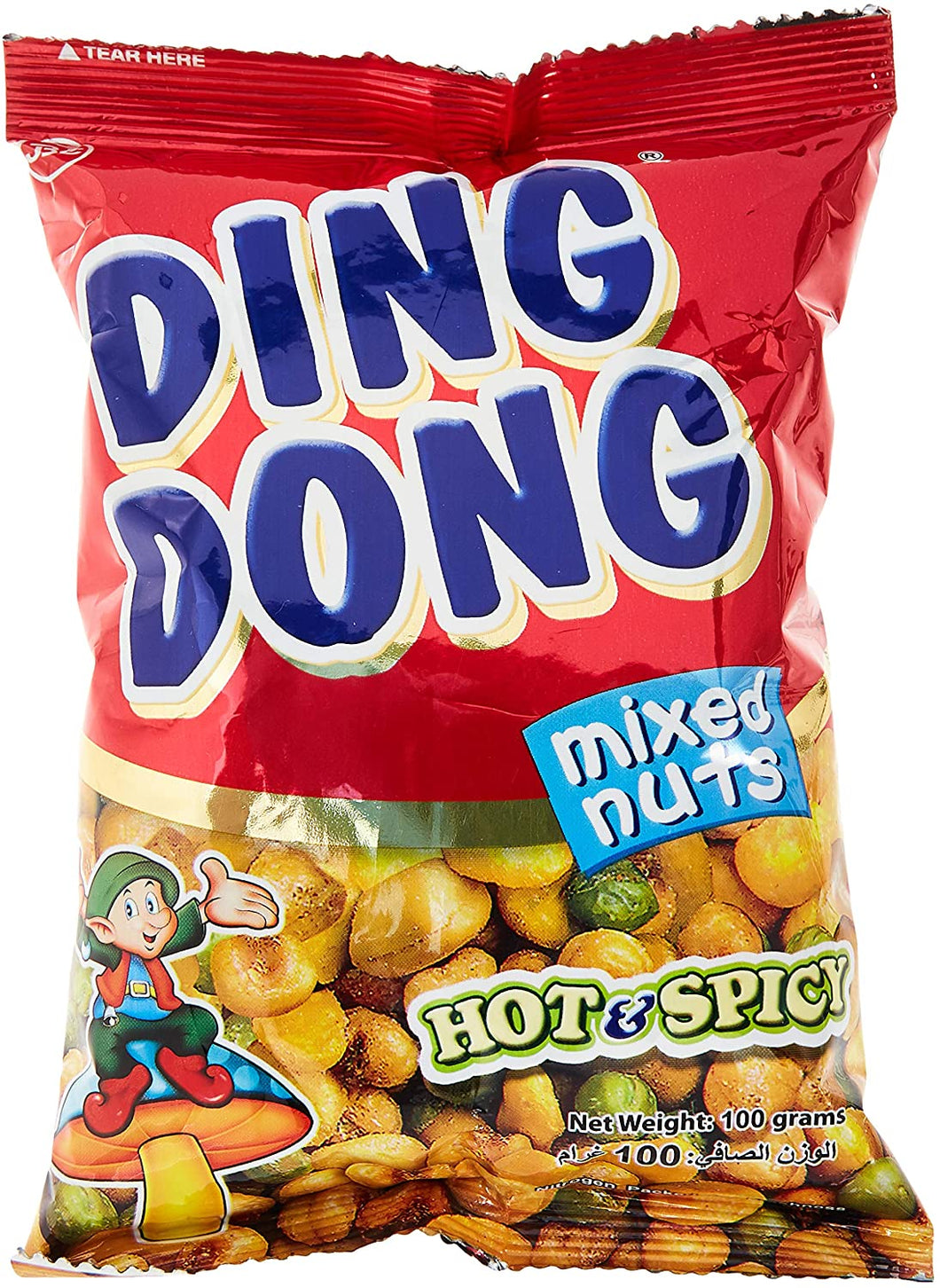 DING DONG SNACK MIX - SPICY NUTS