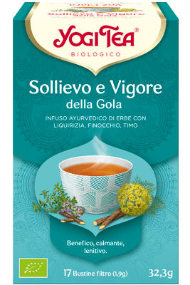 YOGI TEA - SOLLIEVO&VIGORE DELLA GOLA